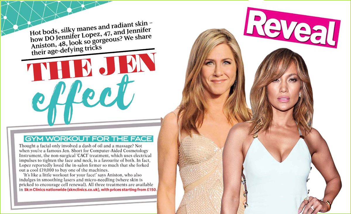 Reveal article Jen and Jlo